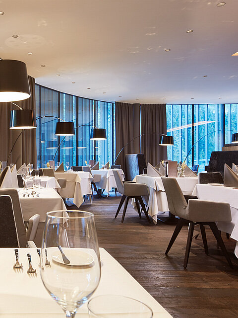 Gemütliches Restaurant im Gourmet- Wellnesshotel Lürzerhotel