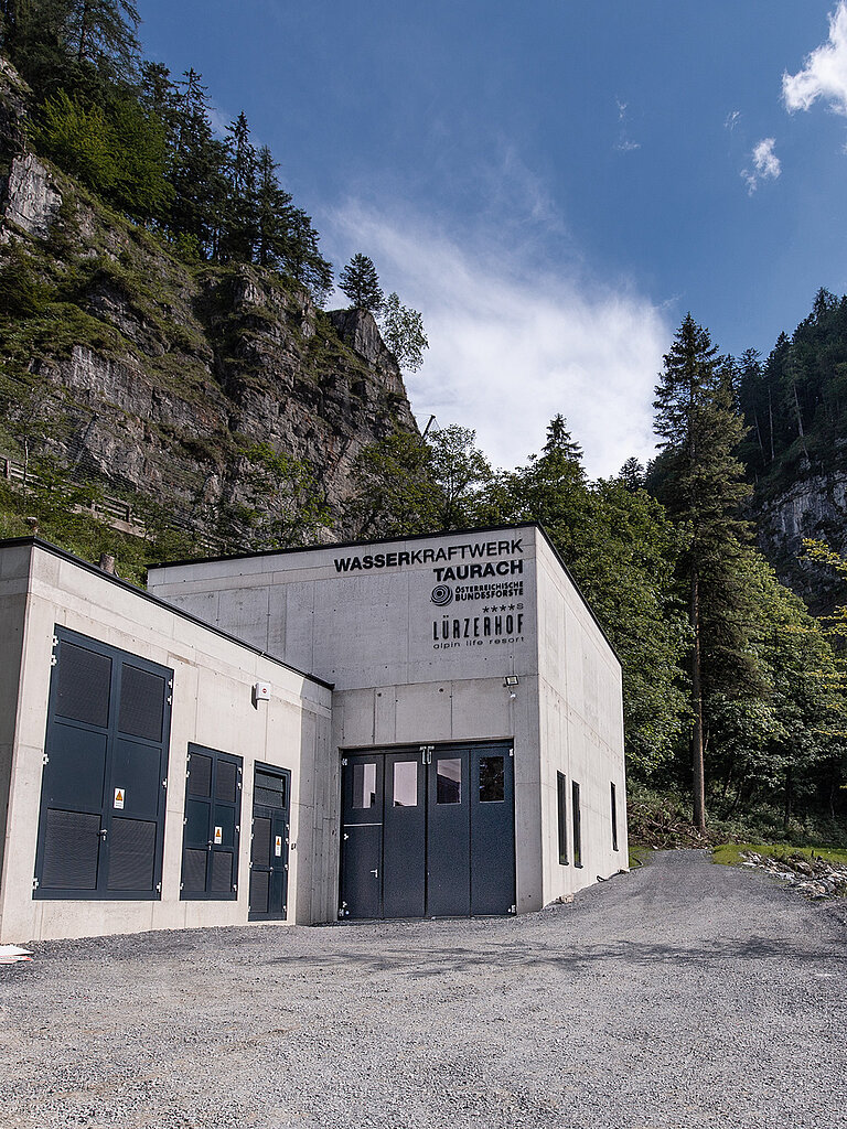 Das Wasserkraftwerk des Lürzerhofs