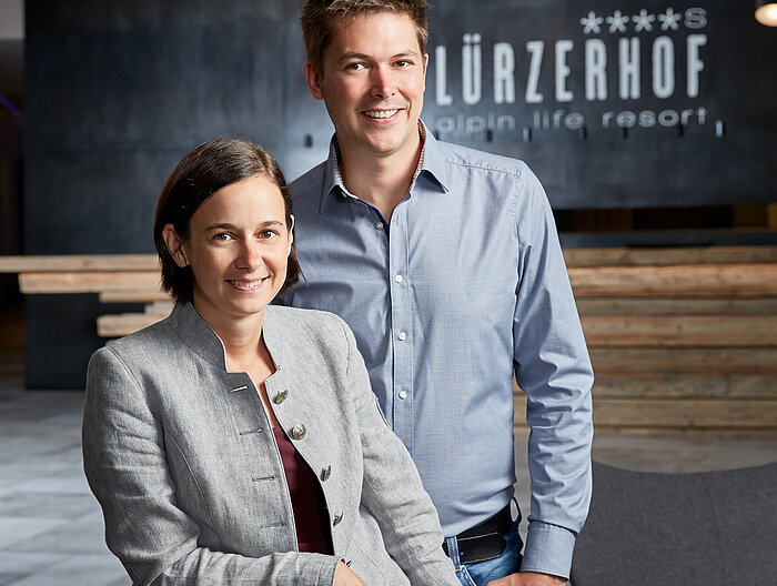 Christina und Harald Habersatter, die Inhaber des Lürzerhofs