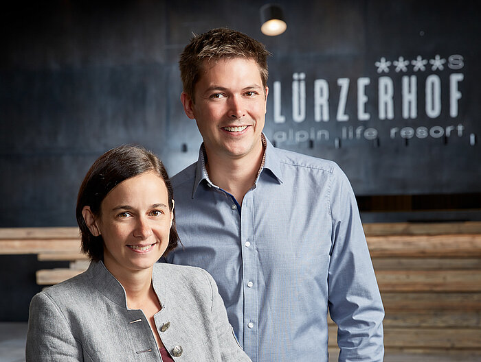 Christina und Harald Habersatter, die Inhaber des Lürzerhofs