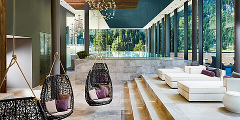 Indoorpool im Wellnesshotel Lürzerhof in Salzburg