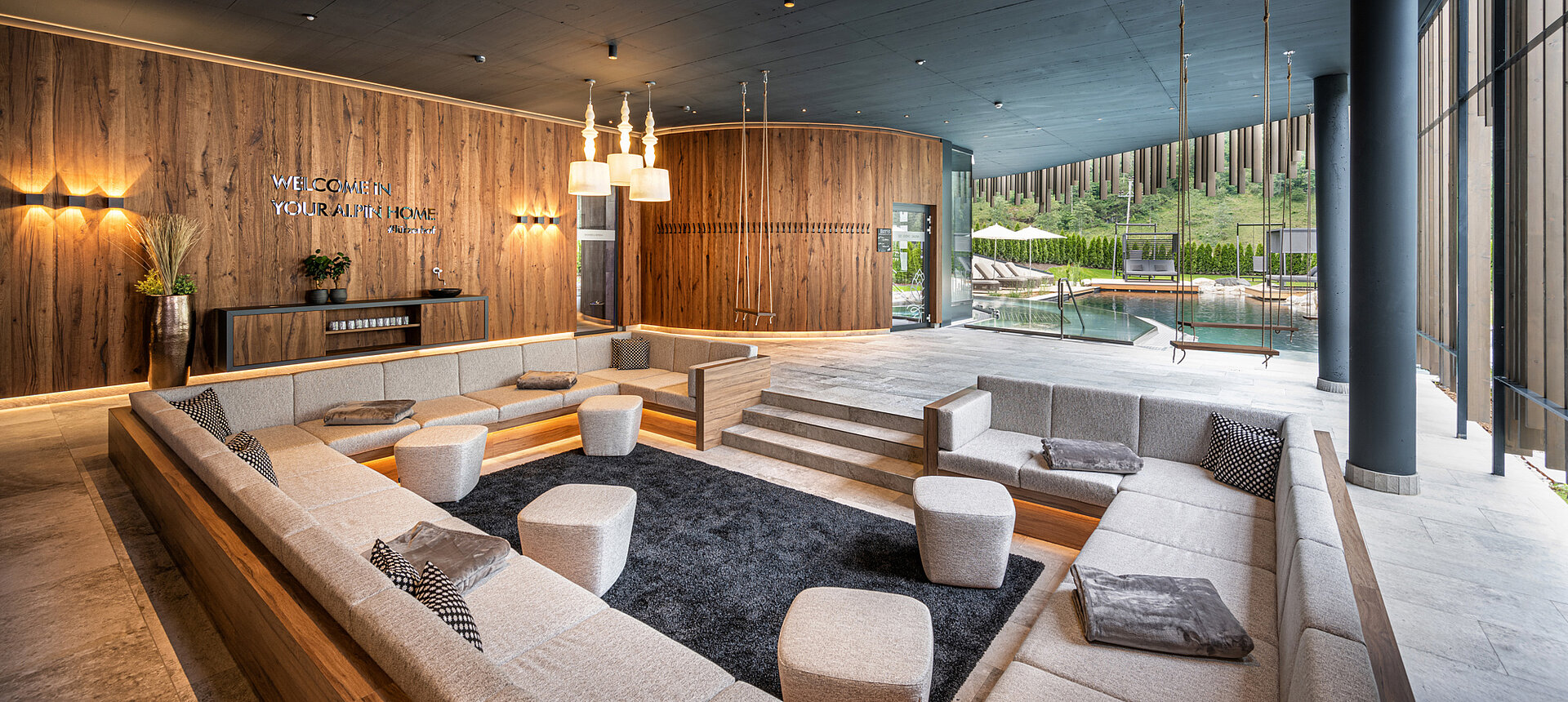 Die Adults Only Lounge im Wellnesshotel Lürzerhof in Salzburg