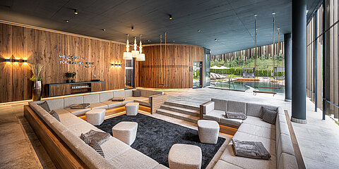 Die Adults Only Lounge im Wellnesshotel Lürzerhof in Salzburg