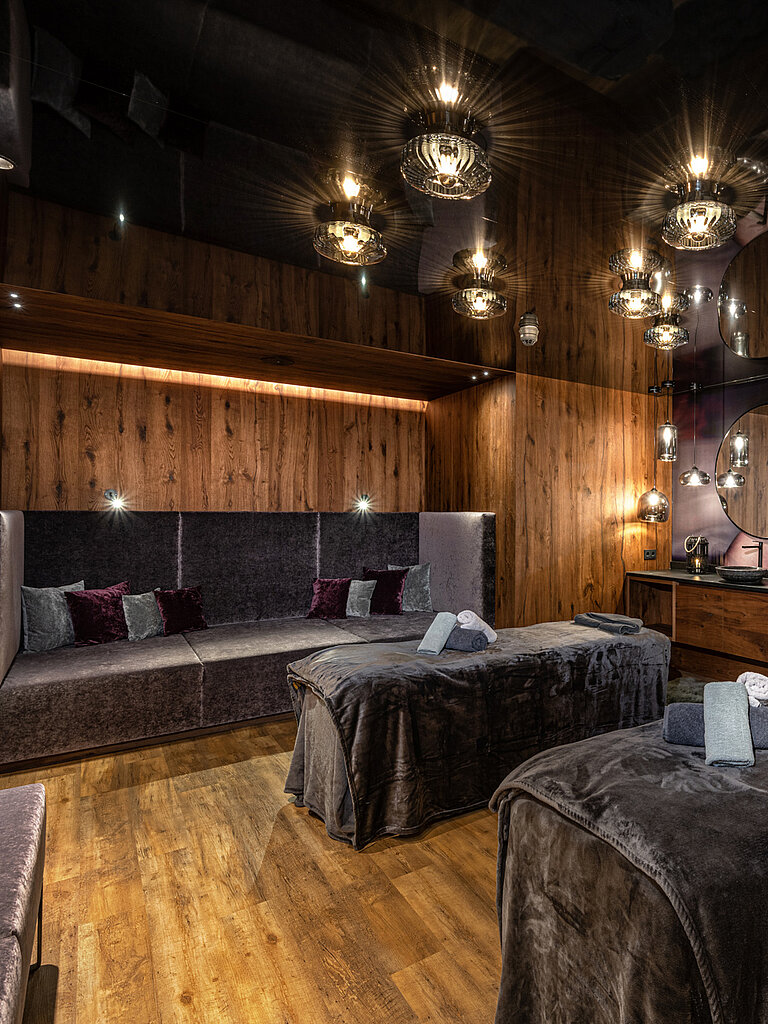Behandlungsraum im Wellnesshotel Lürzerhof in Salzburg