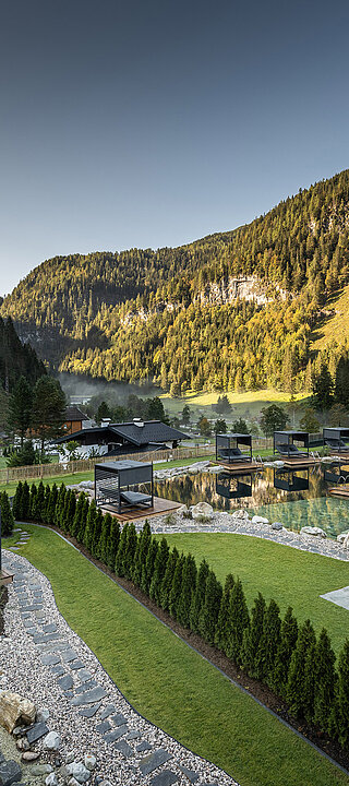 Outdoorpools im Wellnesshotel Lürzerhof in Salzburg