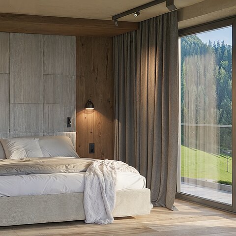 Etwas ganz Besonderes entsteht... Mit viel Liebe zum Detail, hochwertigen Materialien und einem Gespür für zeitlose Eleganz nehmen unsere neuen Suiten langsam Gestalt an.