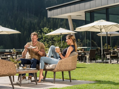 Gartenterrasse Im Lürzerhof Alpin Life Resort