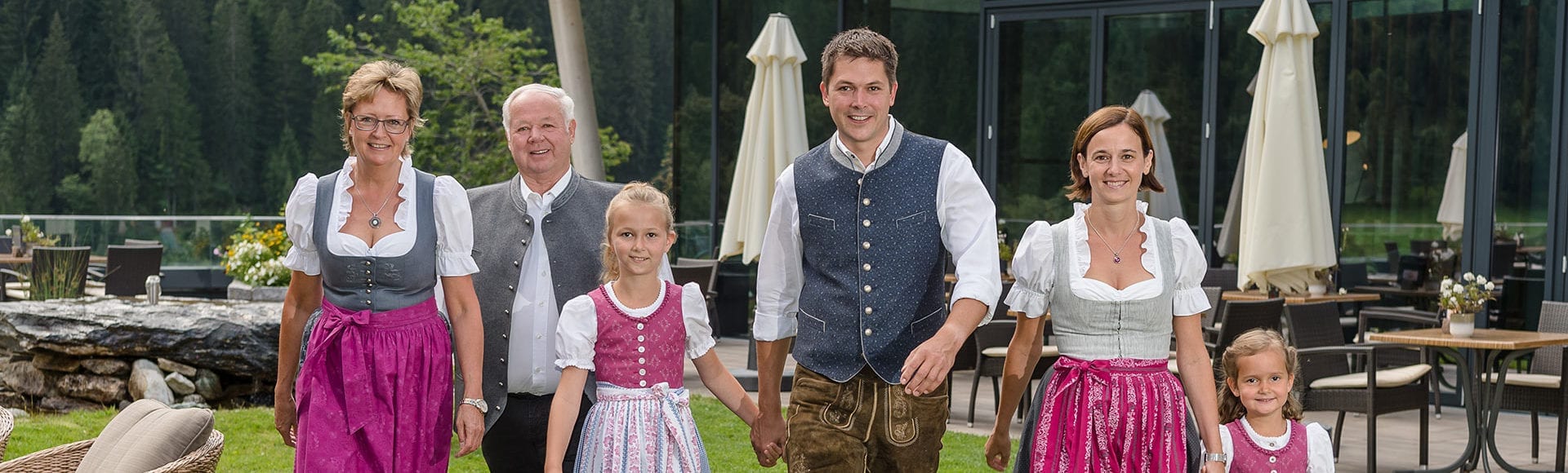 Ihre Gastgeber im Hotel Lürzerhof, Familie Habersatter