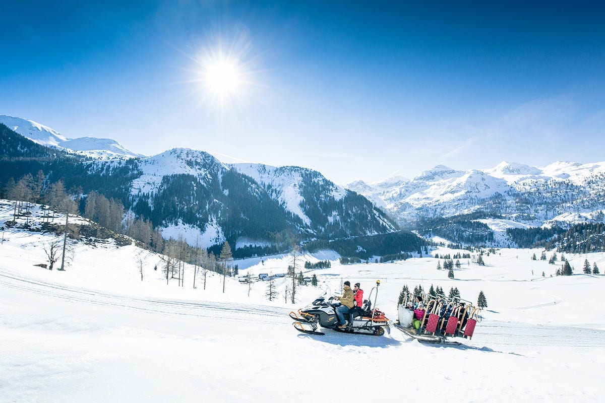 Rodeln - Freizeitmöglichkeit in Obertauern