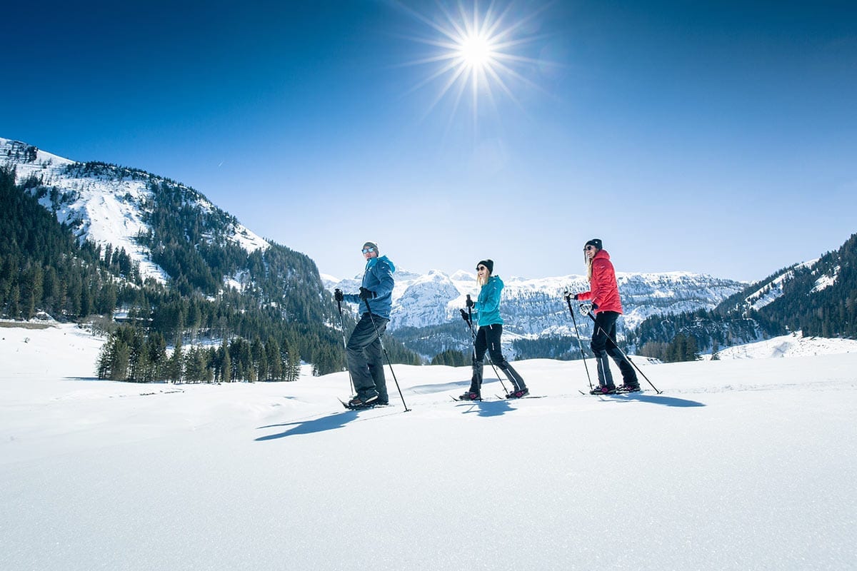 Schneeschuhwandern - Freizeitmöglichkeit in Obertauern