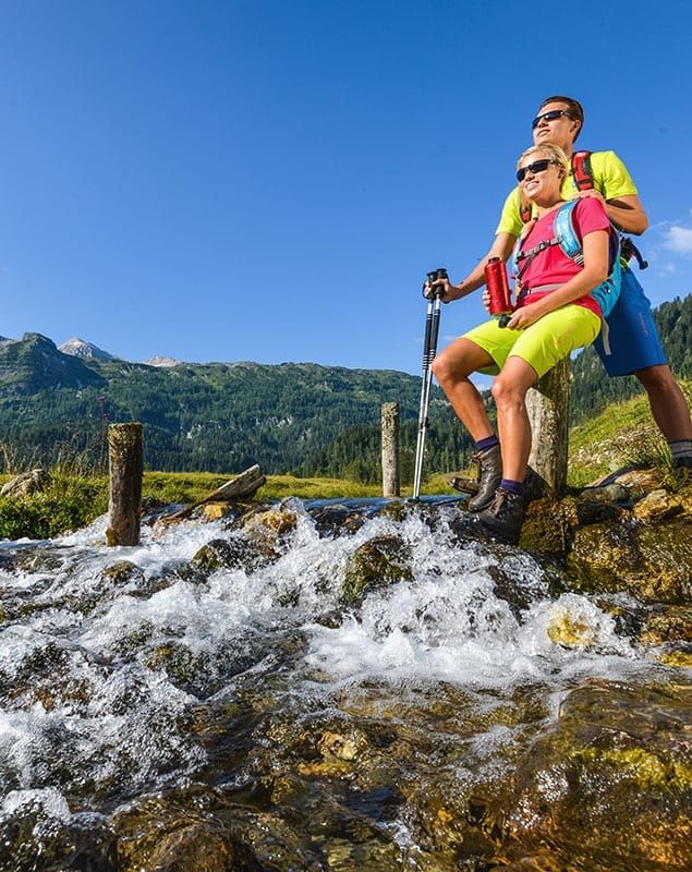 Wandern auf der Gnadenalm, Obertauern